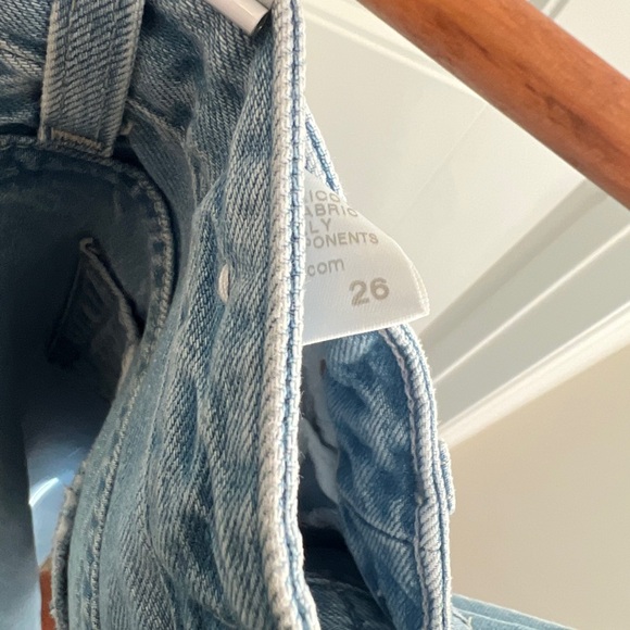 AG Adria Low Rise Baggy Wide Leg Jeans - Size 26 - EUC - Picture 7 of 7